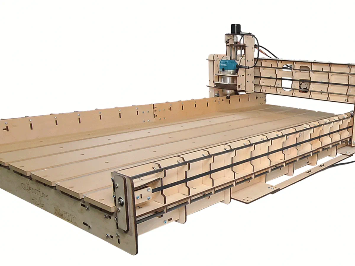 A Bob's CNC Quantum Max CNC machine.