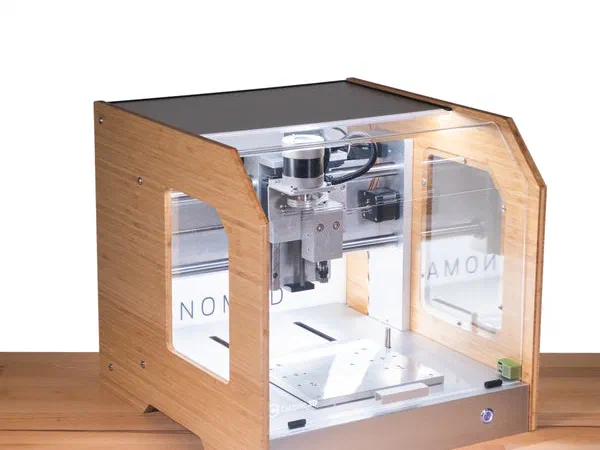 A Carbide 3D Nomad 3 CNC machine.