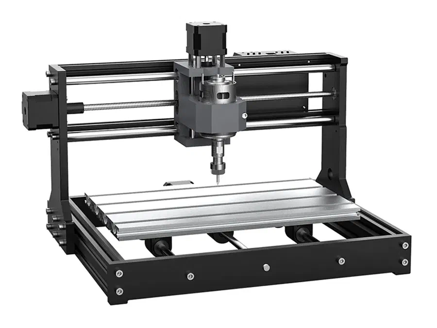 A DIY CNC 3018 3018 CNC machine.