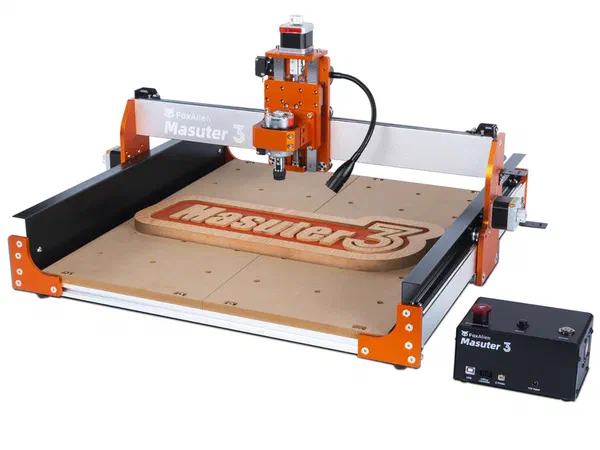 A FoxAlien Masuter 3 CNC machine.