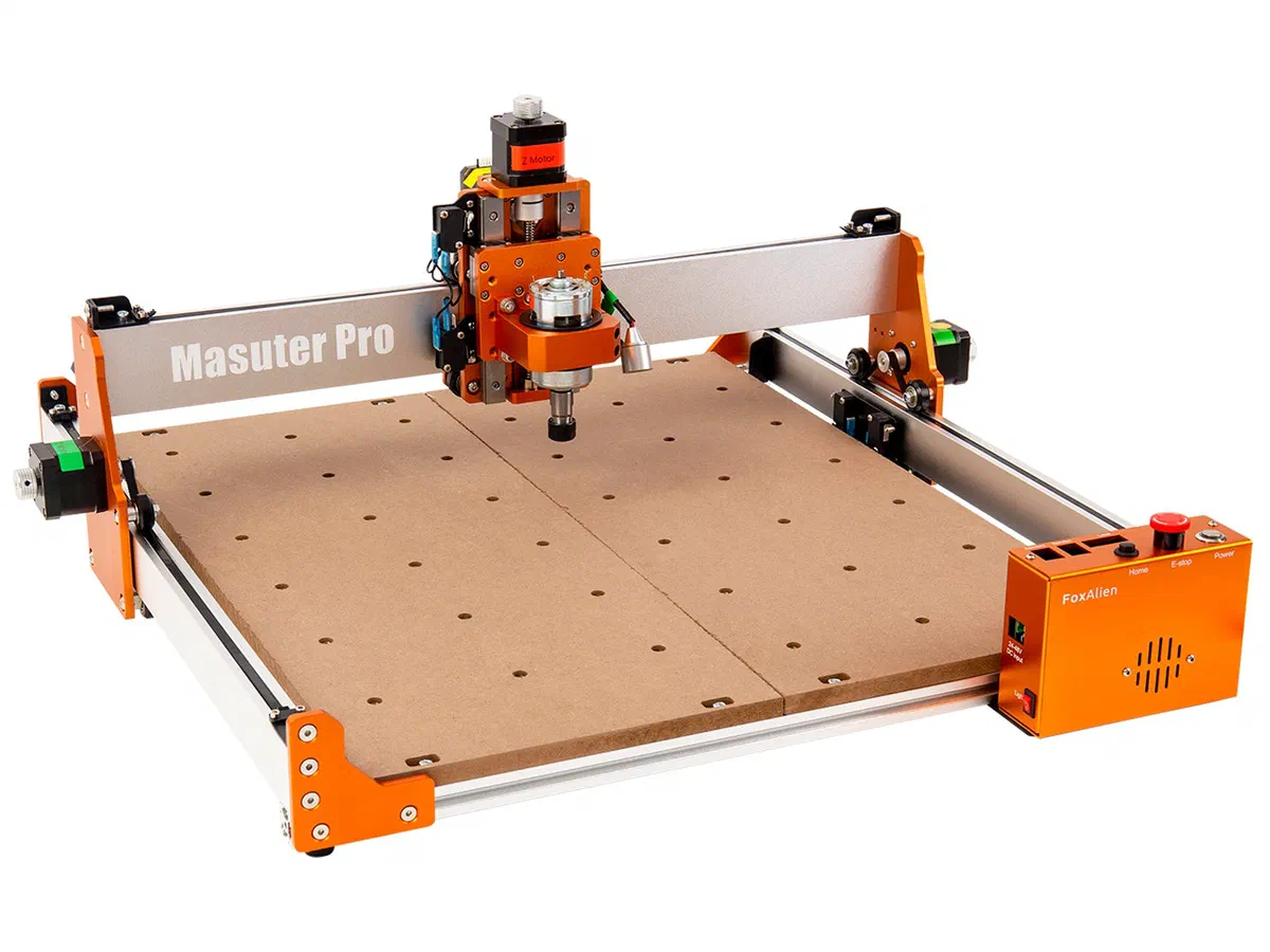 A FoxAlien Masuter Pro CNC machine.