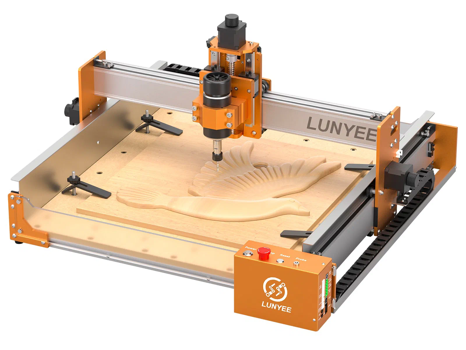 A Lunyee 4040 Pro CNC machine.