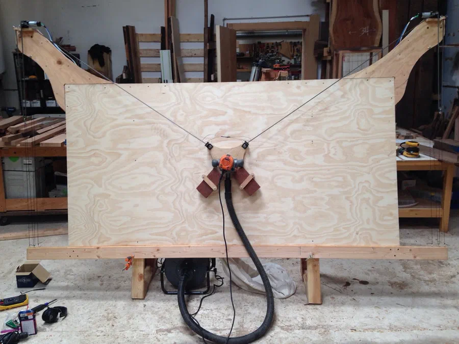A Maslow Original Kit CNC machine.