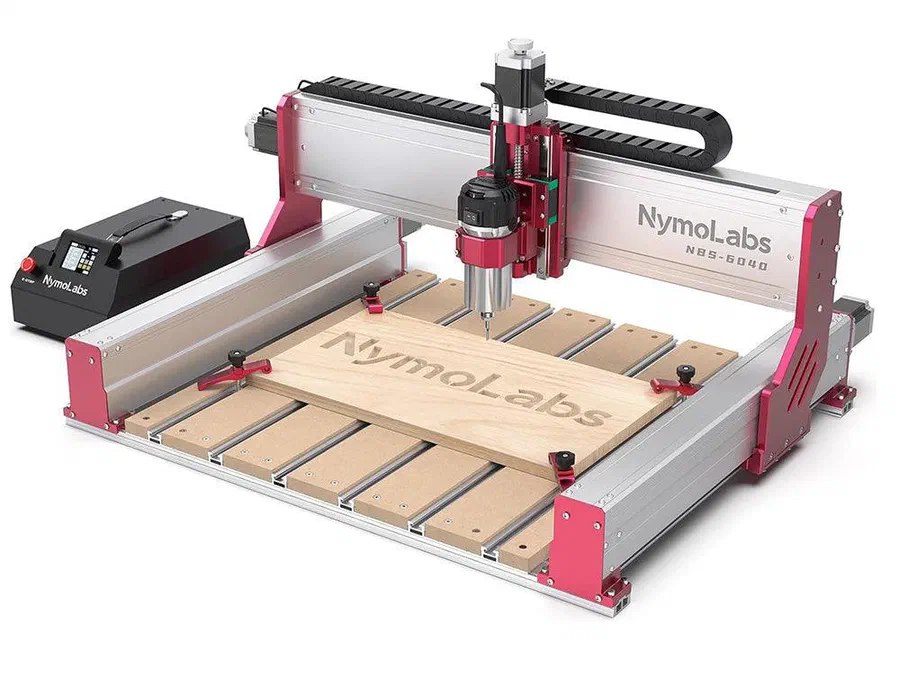 A NymoLabs NBS-6040 CNC machine.