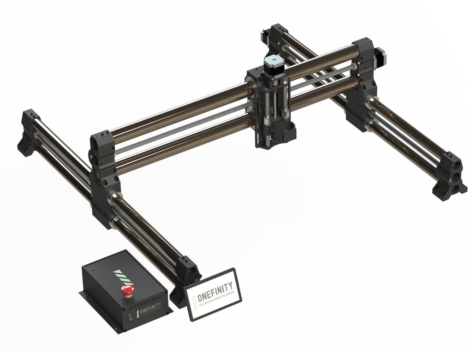 A Onefinity Original Series X-50 CNC machine.