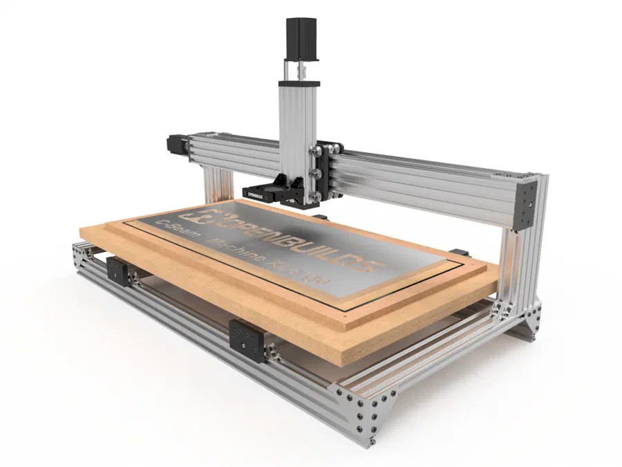 An OpenBuilds C-Beam Machine XLarge CNC machine.