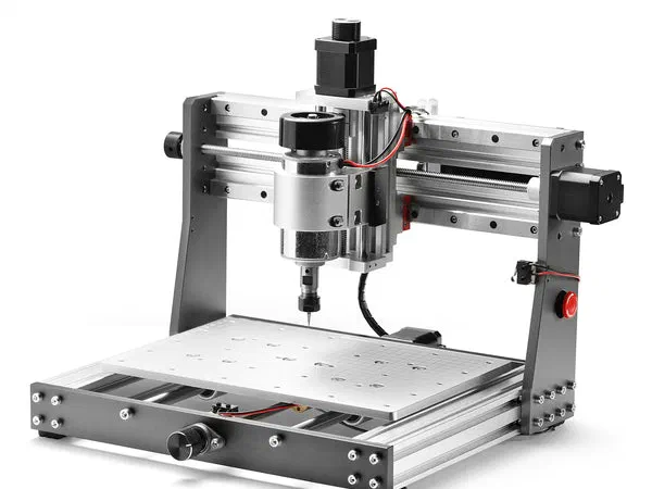 A SainSmart Genmitsu Genmitsu 3020-PRO MAX CNC machine.