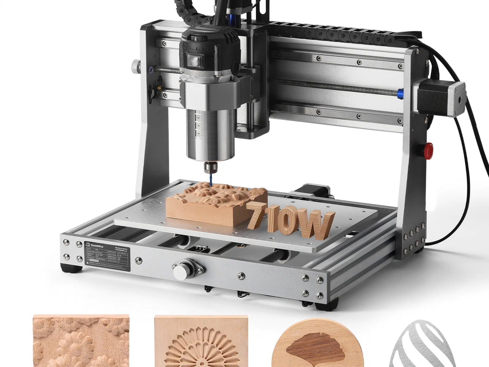 A SainSmart Genmitsu Genmitsu 3020-PRO Ultra CNC machine.
