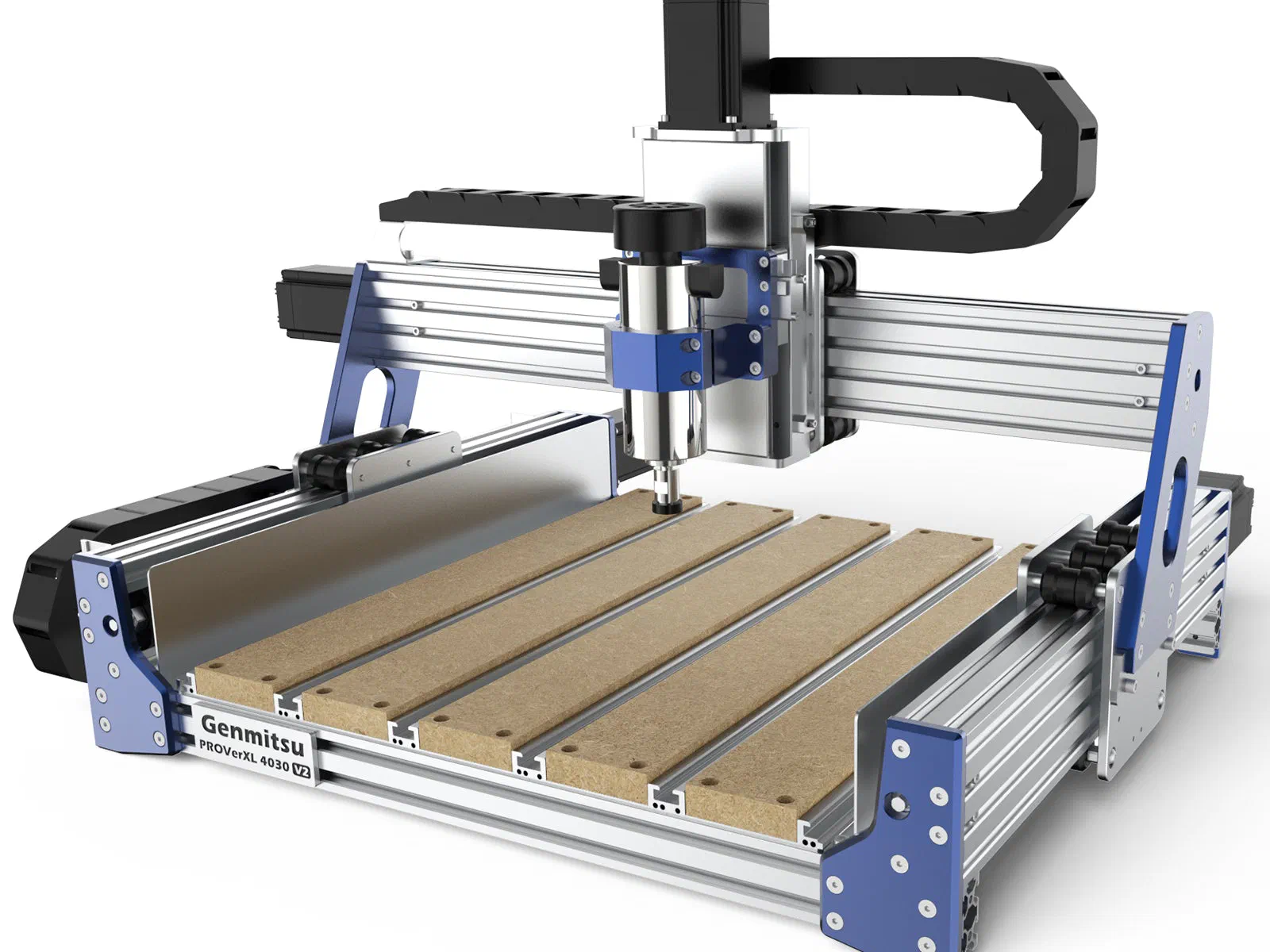 A SainSmart Genmitsu Genmitsu PROVerXL 4030 V2 CNC machine.