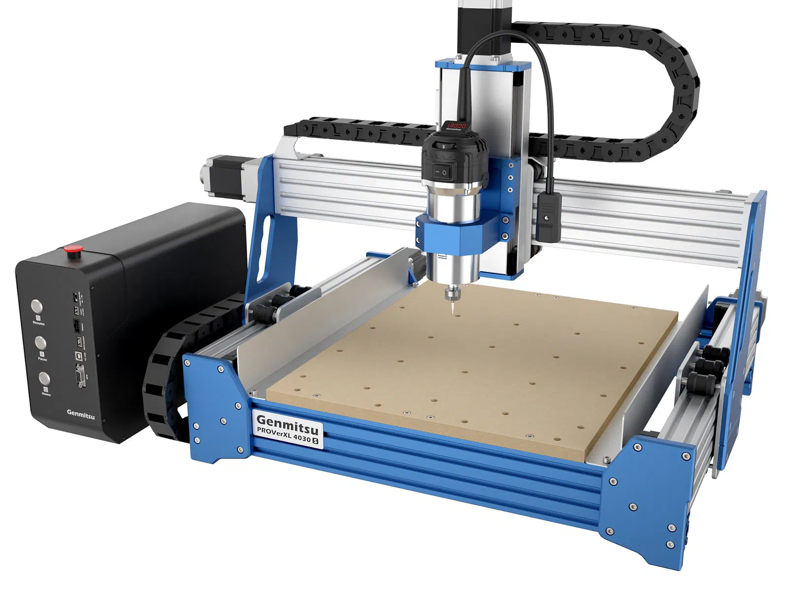 A SainSmart Genmitsu Genmitsu PROVerXL 4030S CNC machine.