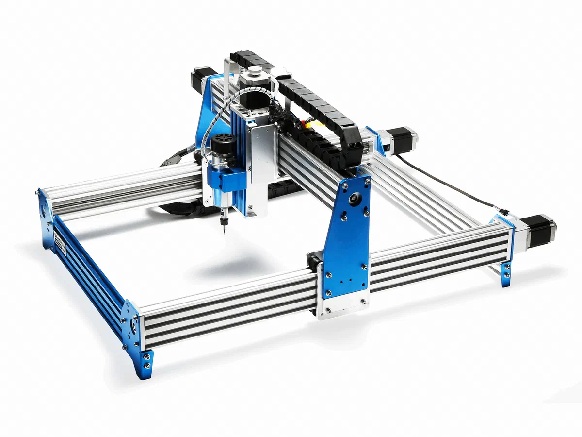 A SainSmart Genmitsu Genmitsu PROVerXL 4030 (6060 Expansion) CNC machine.