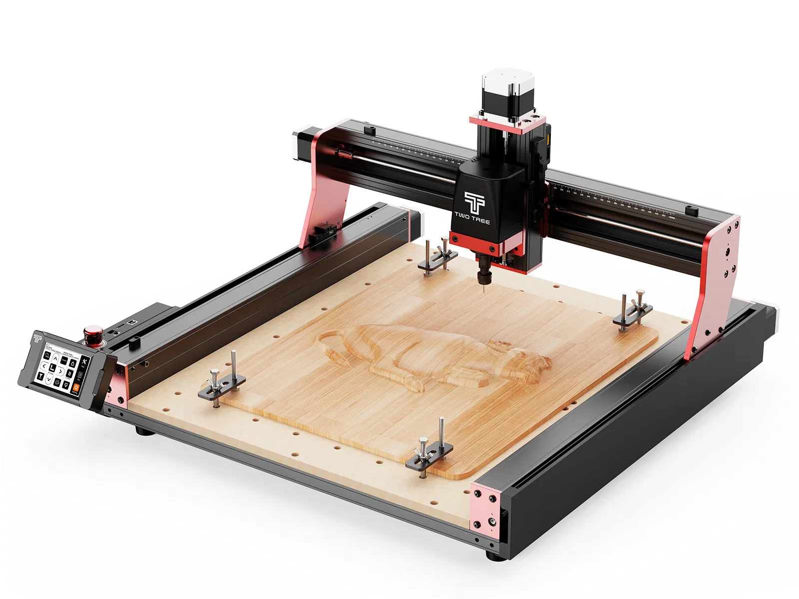 A Two Trees TTC450 Pro CNC CNC machine.