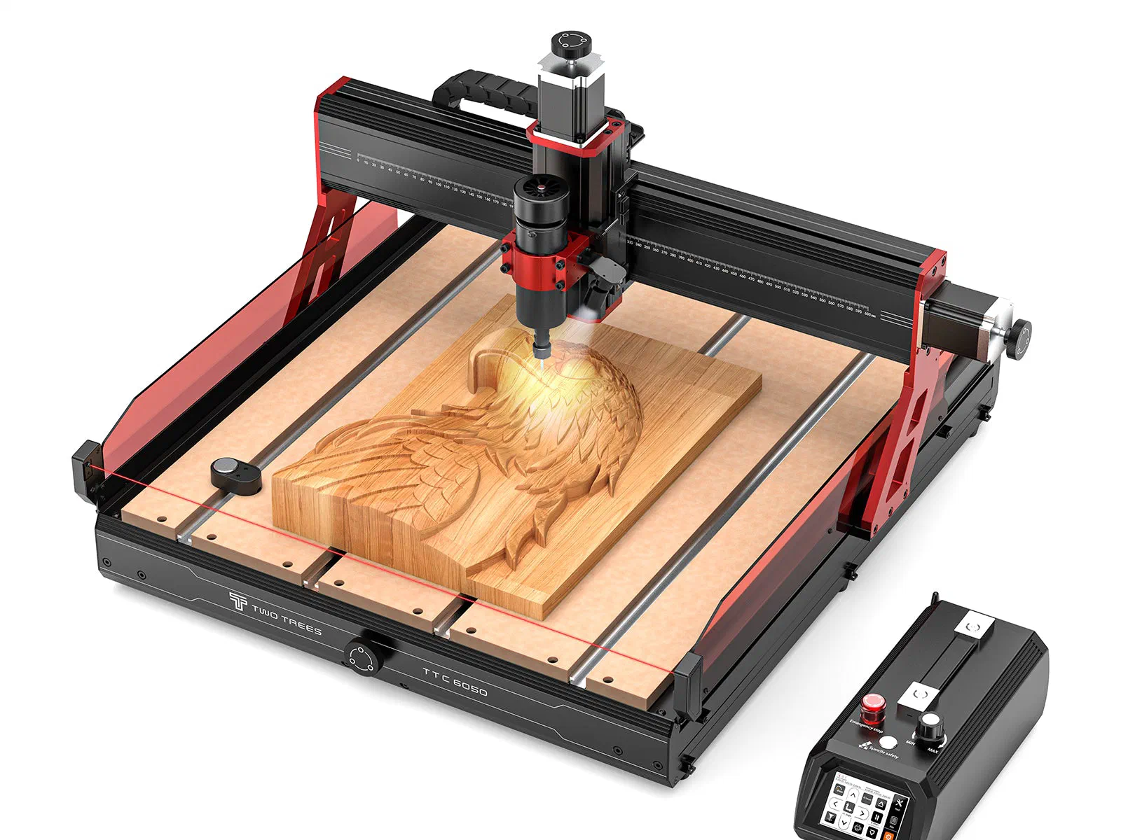 A Two Trees TTC6050 CNC CNC machine.