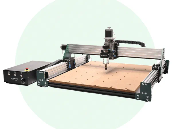 A YoraHome SilverBack Benchtop CNC Router 6060 CNC machine.