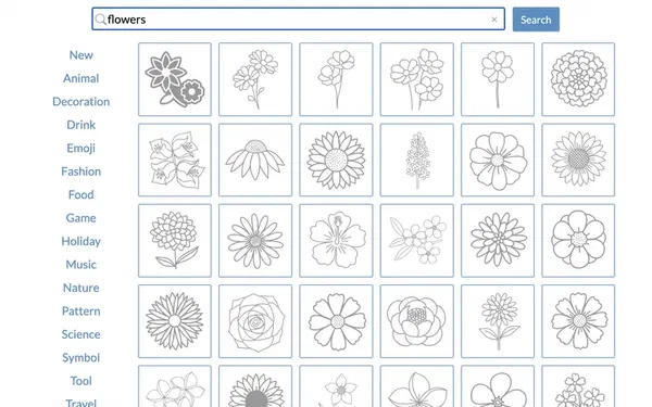 Searching the Easel Pro design library