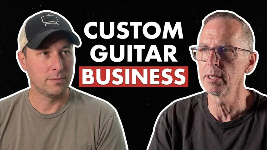 Chris Monck of Highline Guitars, guest on Easel Podcast Episode 3